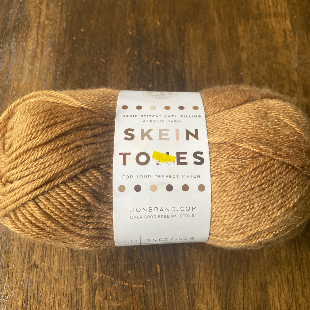 Lion Brand Skein Tones Acrylic Yarn - Cedarwood